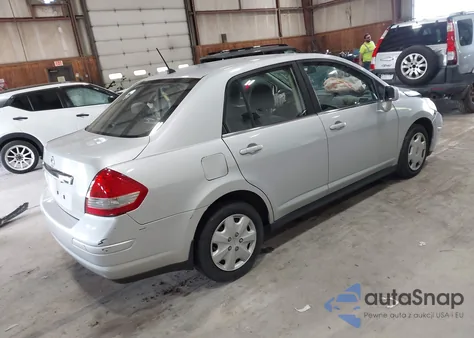 2008 Nissan Versa 1.8S из США, поврежденный, VIN 3N1BC11EX8L463295